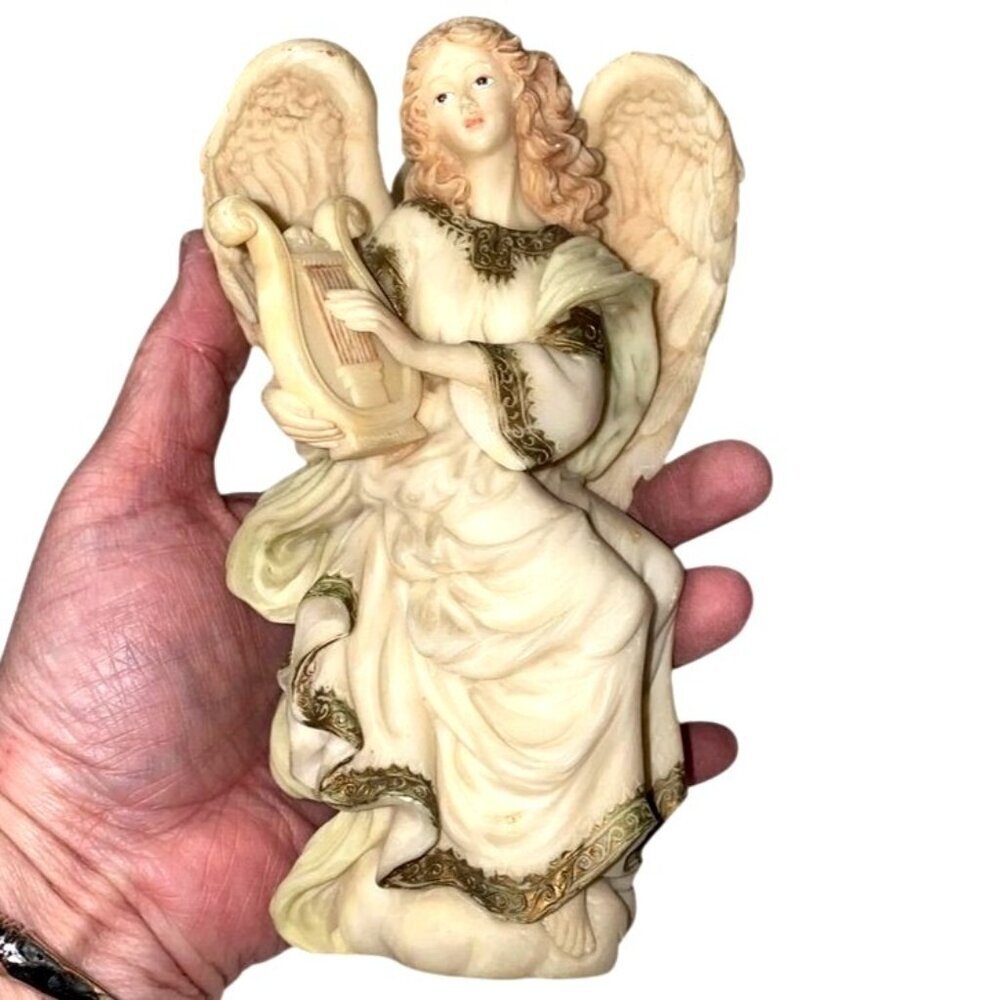 Vintage Seraphim Classics Cymbeline Peacemaker Angel With Harp 1993 67091
